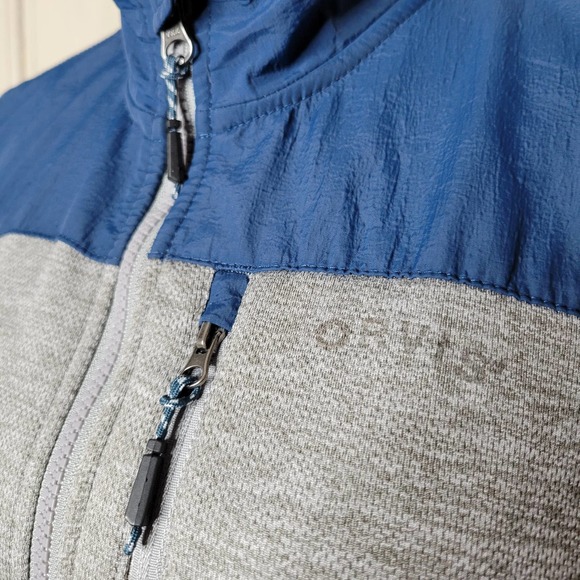 ORVIS Mens Bonded Mesh Full Zip Fleece Windbreaker Jacket✨️L - Picture 4 of 13